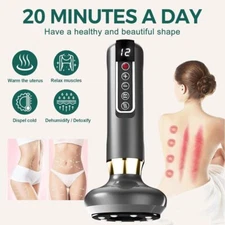 Handheld Cellulite Massager-Cupping Machine for Massage Therapy 12 Suction Modes