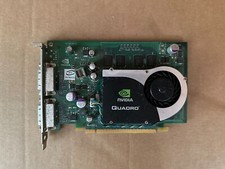 NVIDIA QUADRO FX 570 256MB DDR2 DUAL DVI VIDEO GRAPHICS CARD UC5-3 2 