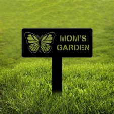 Custom Garden Sign, Metal Memorial Sign, Garden Sign, Garden Stake