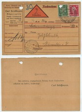 75479 - cash on delivery - Rügenwalde (Baltic Sea) 14.12.1926 to Münster