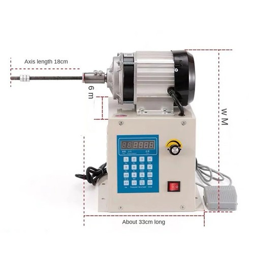 Avvolgitrice elettrica CNC 650W/800W alta coppia avvolgitrice automatica - Foto 6 di 9