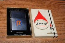 Unused 1973 Unfired Roadway Trucking Company Zippo Lighter