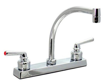 Rv Mobile Home 8 Chrome Hi Arc Pot Kitchen Faucet P5034a T44