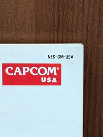 Capcom's Gold Medal Challenge '92 Instruction Booklet Manual Only (NES-GM-USA)