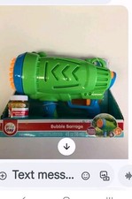 New Bubble Barrage Blast Of Bubbles Gun Hundreds Bubbles