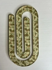 Dachshund Dog Lover Bookmark Handmade Jumbo Paperclip Floral Gift for Her