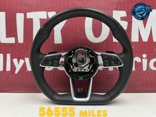 2016-2023 Audi Tt Steering Wheel Black W Paddles Shift Switches Oem 56 Kmi