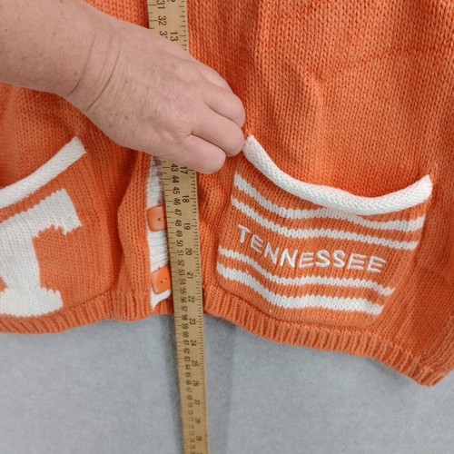 Vtg BellePointe Womens University Of Tennessee Volunteers Cardigan Vest Size L - Picture 10 of 11