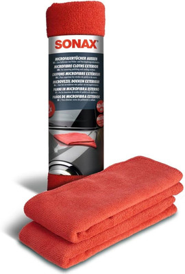 SONAX Microfasertücher Außen (2 Stück) Der Lackpflegeprofi, Hochwertig Und Flaus
