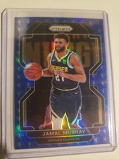 Jamal Murray  2021-22 Prizm nba 75th anniversary blue diamond PRIZM  #102