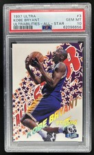 1997-98 Fleer Ultra Kobe Bryant Ultrabilities All Star #3 AS Lakers PSA 10