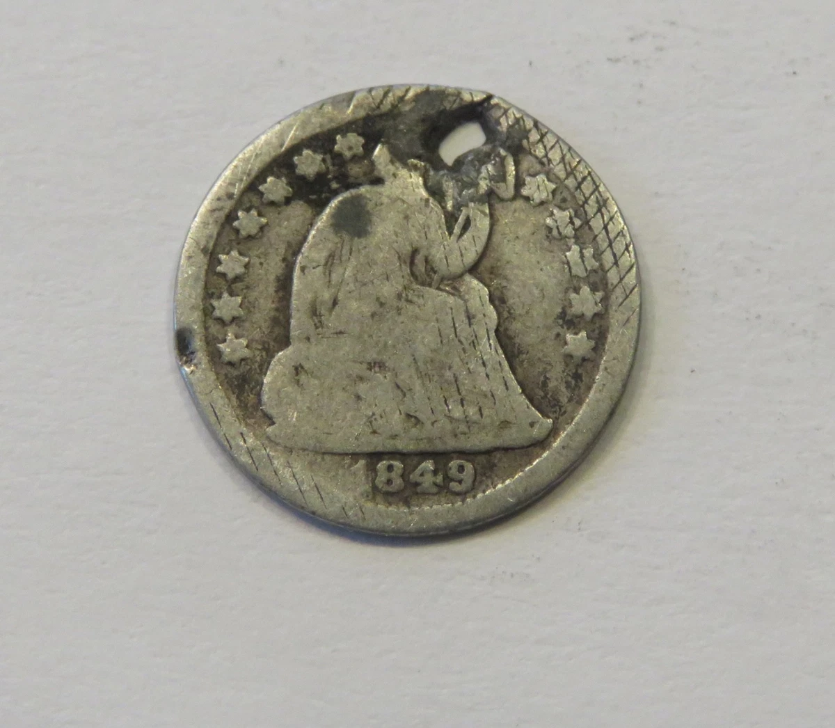 1849 Year Seated Liberty Half Dimes (1837-1873) for sale | eBay