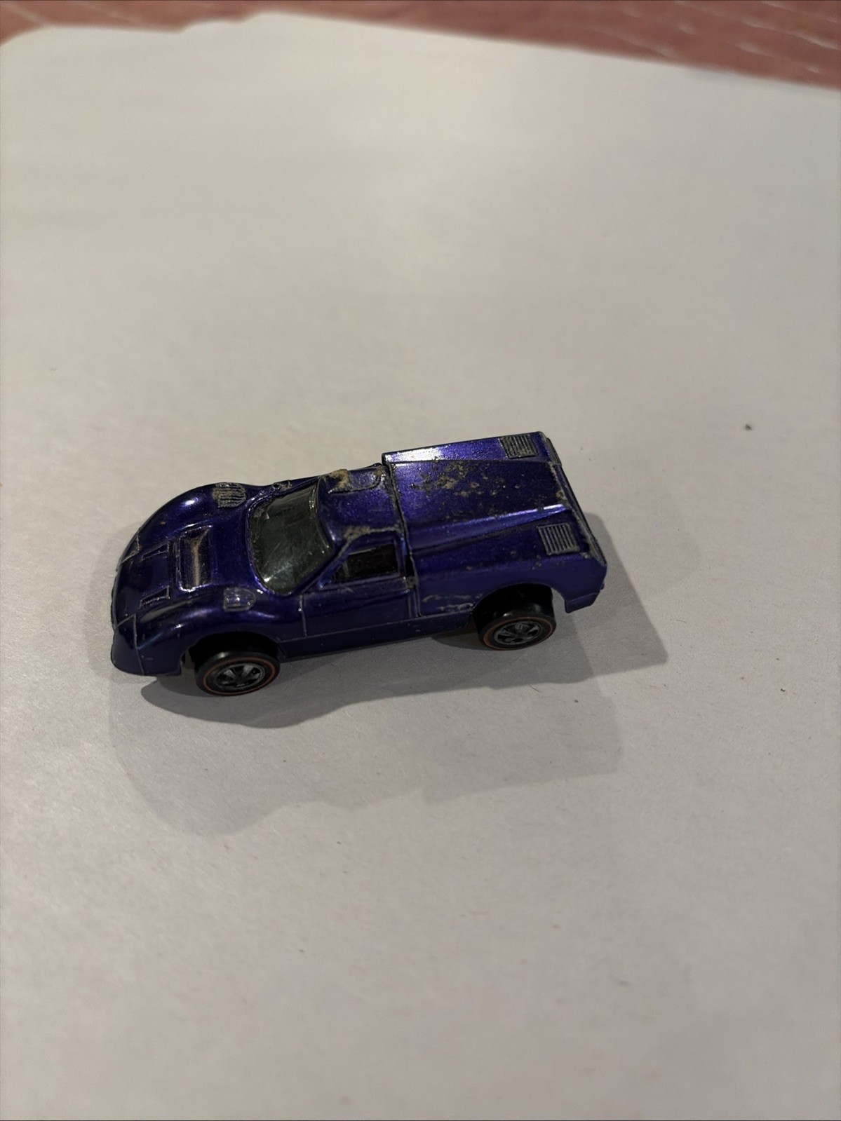 Vintage 1968 Hot Wheels Redline Ford J-Car Purple US
