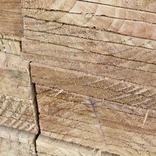 feather edge fencing boards treated green