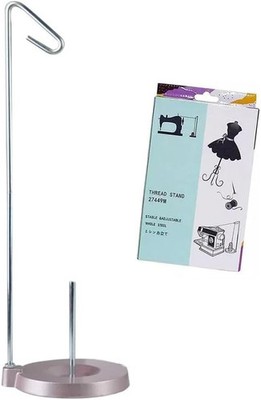 1Pc Universal Thread Holder Full Metal Stable &Adjustable Thread Stand #27449M (