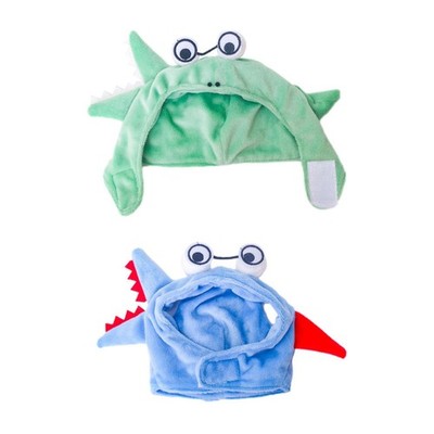 Katzenkostüm Cosplay Mütze Winter Warm Kopfschmuck für Katze Welpe Mütze Kopftuch Haustier