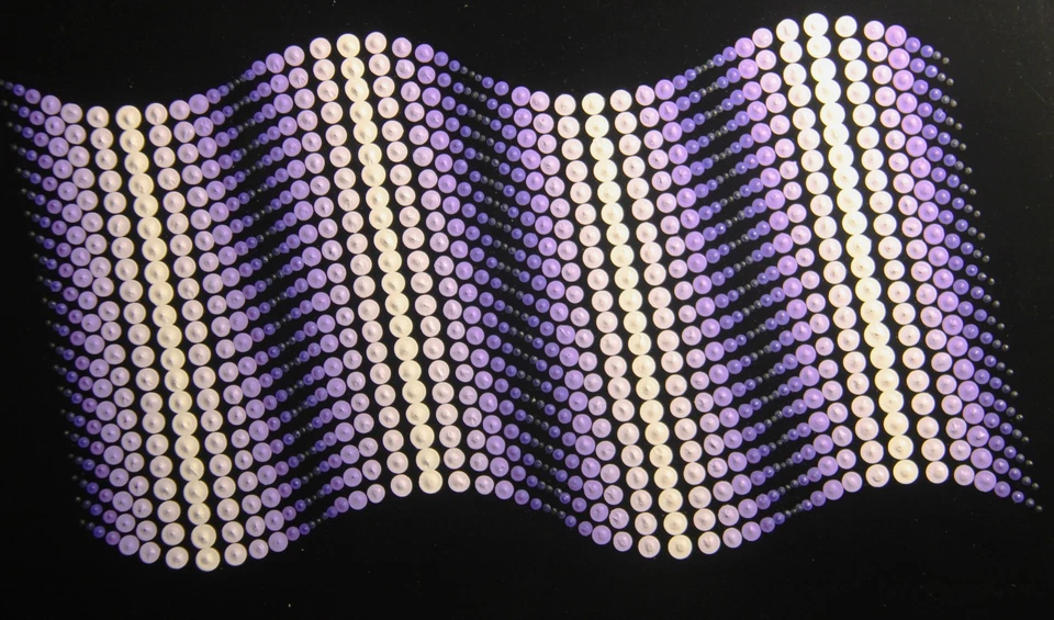 Hajo Heinecke, 2024,  Op Art, Konkrete Kunst,  Acrylfarbe, handsigniert,  F173