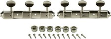 Kluson 3 On A Plate Deluxe Series Tuning Machines - Single Line - Slotted Hea...