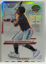 2025 Panini Prospect Edition - Kayson Cunningham - #45 Holo Silver Die-Cut 22/25