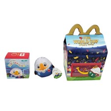 NEW McDonald's FIFA World Cup Happy Meal Squishmallows Clutch Eagle No. 10 Toy