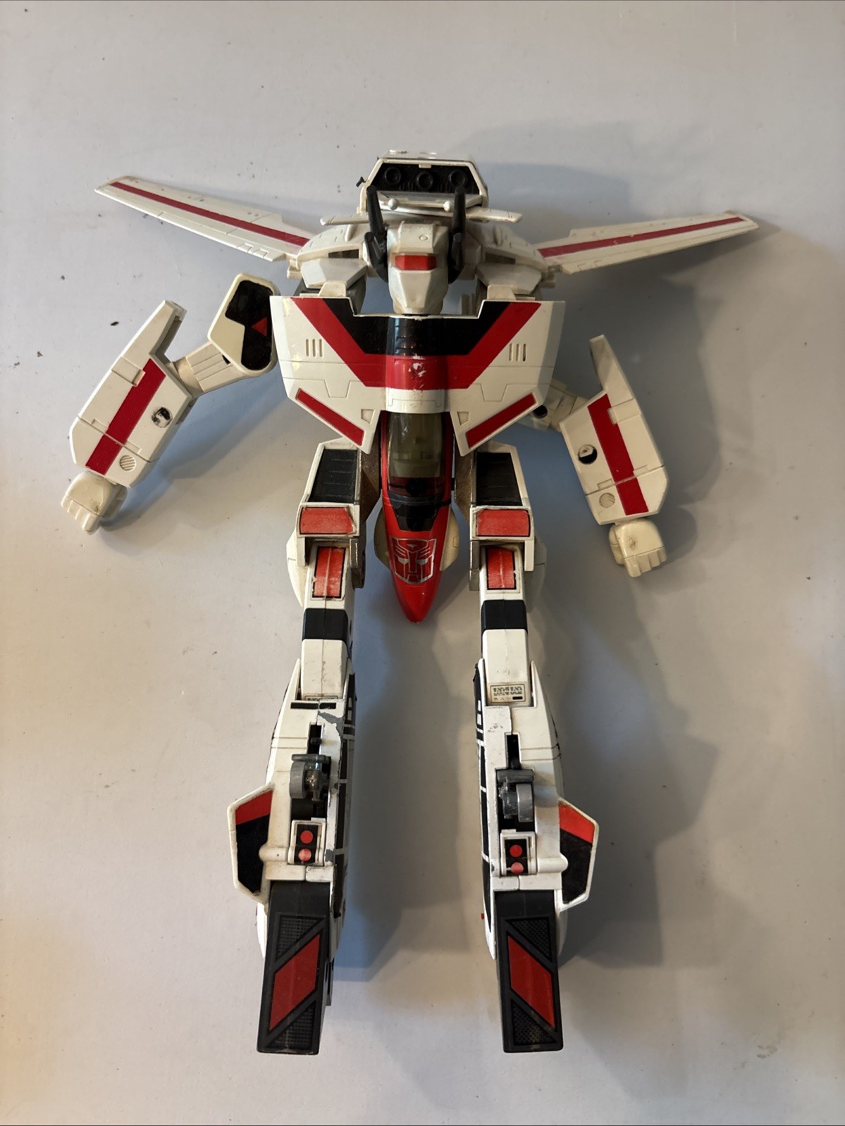 vintage 1985 Transformers G1 Jetfire action figure