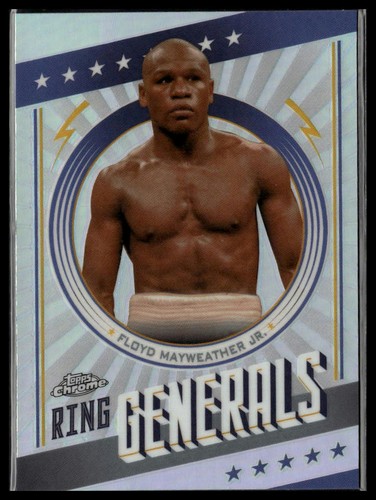 Floyd Mayweather Jr. #RG-3 2024 Topps Chrome Ring Generals card