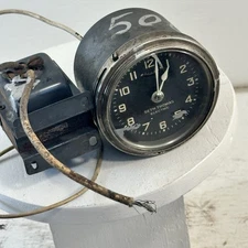 Vintage Seth Thomas 1929-1930s Ford Lincoln Electric Dash Clock R-9333 W/chime