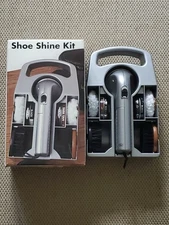  Automatic Shoe Shining Kit With Case. Battery Operated.New In Box
