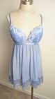 Lace Lingerie Babydoll - Blue — photo 3