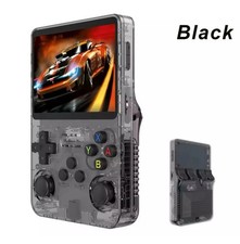 R36S Retro Handheld Konsole, Schwarz, ArkOS, ...