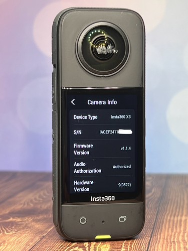 Insta360 X3 - 5.7K 360° Video 72MP 360° Photo 10m Waterproof Touchscreen - READ! - Picture 9 of 19