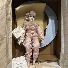 RARE The Hamilton Collection Blue Moon Porcel...