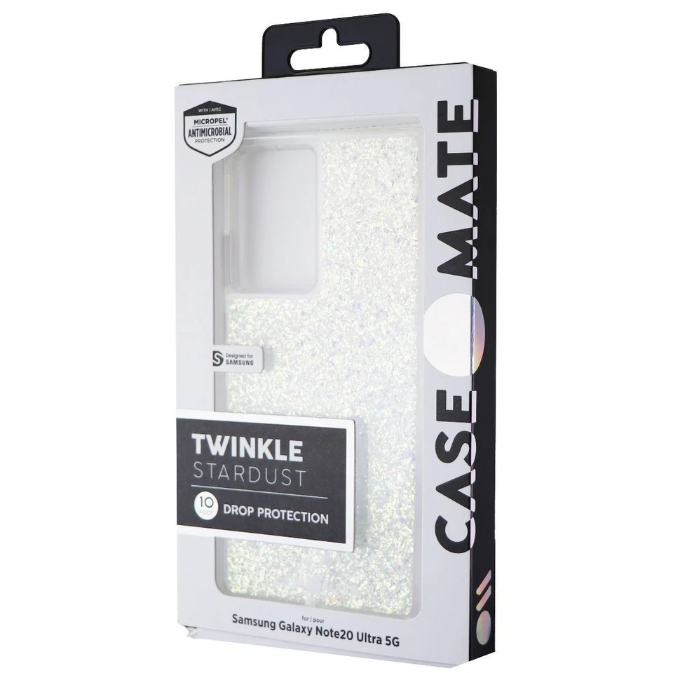 Case-Mate Twinkle Stardust Case for Samsung Galaxy Note 20 Ultra 5G - Stardust - Image 4 of 4
