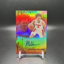 2022 Chronicles Draft Picks - Illusions Rookie Signs Jericole Hellems Pink AUTO