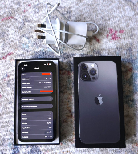 Apple iPhone 13 Pro Max 1TB | Entsperrt | 77% Batteriezustand | Funktioniert einwandfrei