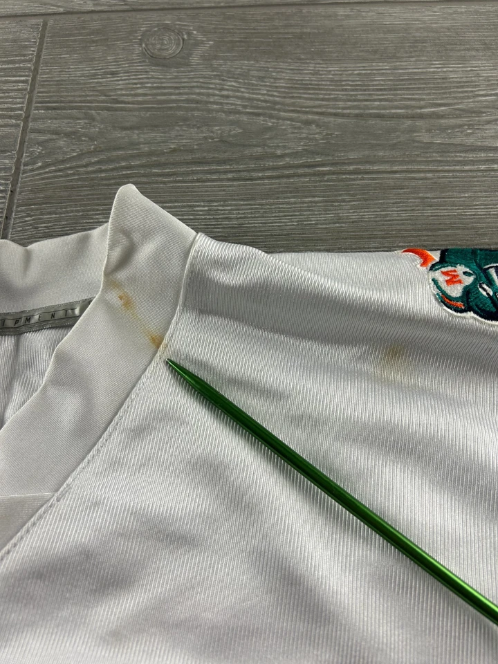 Camiseta deportiva de los Miami Dolphins 2003 NFL All Star Game Pro Bowl #34 Ricky Williams 58 Hawa Foto 4 de 4