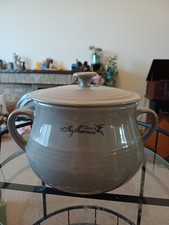 Crock Pot Large for Stews Casseroles Soups 22cm Tall 19.5cm Diameter