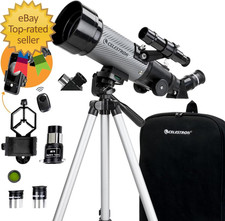 Travel Scope 70DX Portable Refractor Telescope 70Mm Aperture