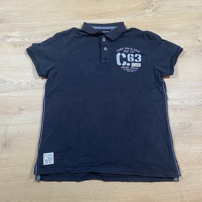 Camp David Poloshirt Herren Größe XL schwarz - Maße beachten