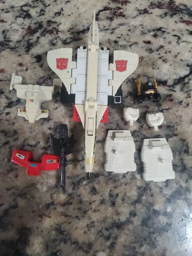 Transformers 1986 G1 Gen 1 Silverbolt Action Figure Loose