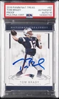 2016 PANINI NATIONAL TREASURES PROOF #62 TOM BRADY PSA AUTHENTIC DNA AUTO 10