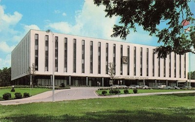 Tallahassee Florida Haydon Burns Bldg  Department of Transportation Postcard 17A