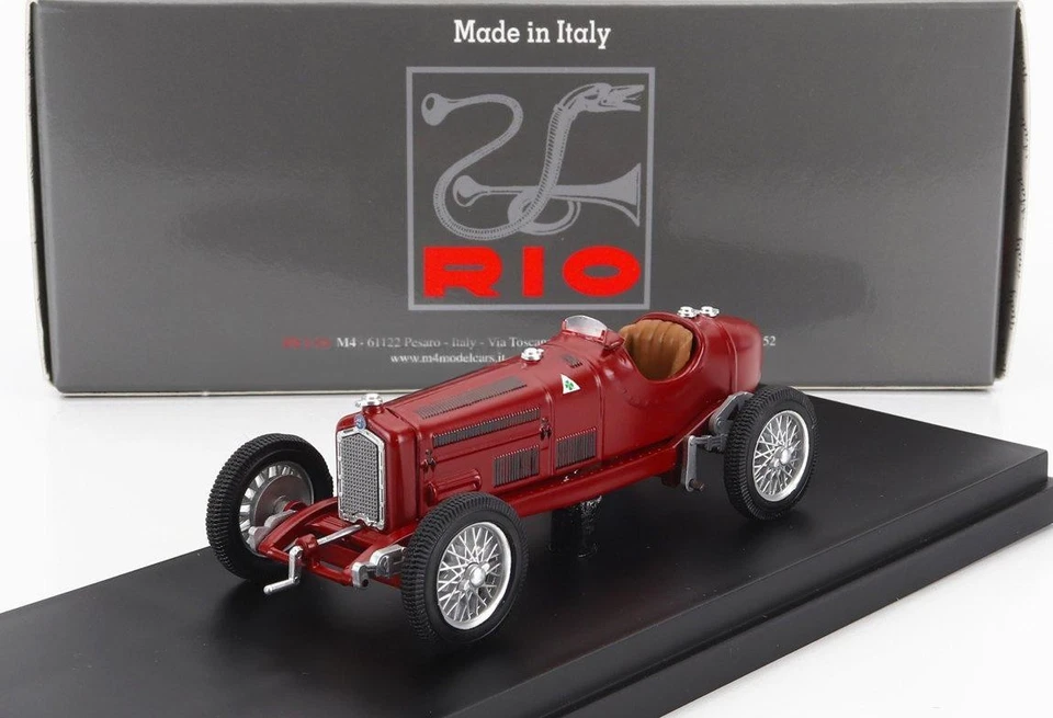 1/43 RIO ALFA ROMEO F1  TIPO B QUADRIFOGLIO 1932 RED - Immagine 3 di 3