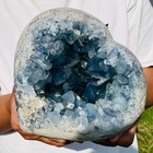 12.14LB Natural blue crystal cave quartz crystal cave mineral specimen — photo 9