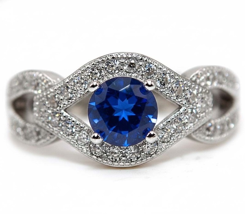 1CT Heat Treated Kyanite 925 Sterling Silver Ring Jewelry Sz 6 MM4-6