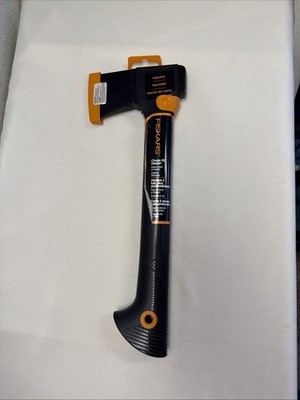 Fiskars 1.7lb Hatchet Camping Axe 14  CHOPS 3X DEEPER MORE POWER AT IMPACT! New