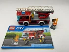 Lego City #60107 Fire Ladder Truck 2016 - 100% Complete with Instructions