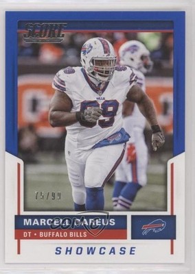 2017 Score Showcase 75/99 Marcell Dareus #221 0q1p