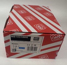 MK White 13A Fused Unswitched Spur Connection Unit Flex Outlet MB1031WHI Box x10