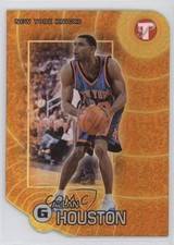 2002-03 Topps Pristine Gold Refractor Die-Cut 3/99 Allan Houston #9 3hd
